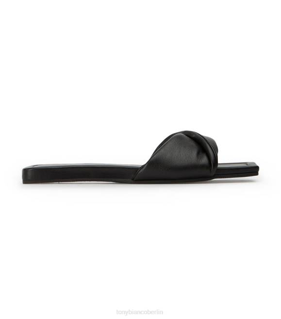 schwarzes Nappaleder